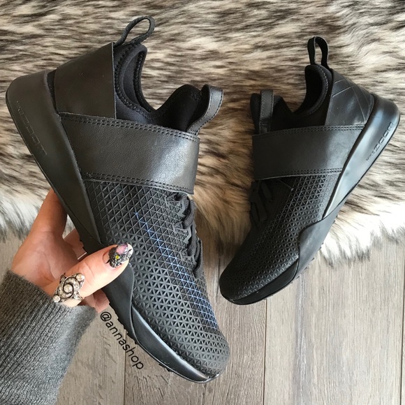 NWT👣Nike Lab Air Zoom Strong Triple Black - Picture 2 of 8